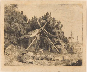 El campamento de Stothard, Blake, Ogleby