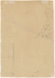 Estudios de figuras (verso)