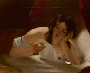 La carta de amor, 1834