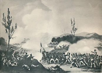 Ataque en el camino a Bayona, 13 de diciembre de 1813, c1813 1909