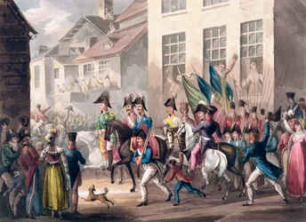 Entrada de los Aliados en París, 31 de marzo de 1814