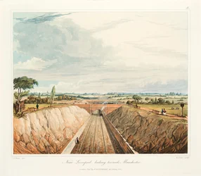 Cerca de Liverpool, mirando hacia Manchester, 1831