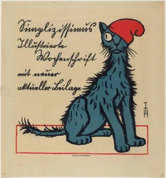 Cartel publicitario del Simplicissimus