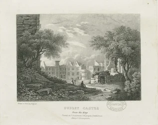 Castillo de Dudley - La Torre del Homenaje: litografía, nd [siglo XIX]