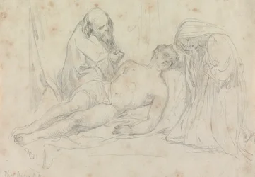 La muerte de - set by William Etty R.A.