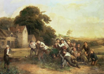 El juego de fútbol