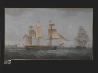 Off The Dover Coast (óleo sobre lienzo)