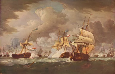 La Batalla de Camperdown, c1800