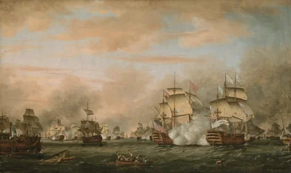 La batalla de los Saintes, 9-12 de abril de 1782