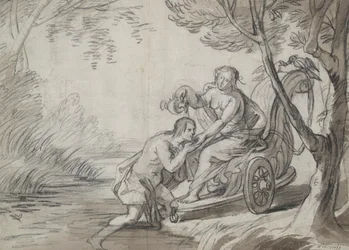 La deificación de Eneas