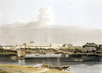 Palacio de Nawaub Suja Dowla en Lucnow, lámina XVI de la Parte 4 de 