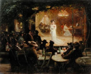 Un concierto al aire libre, París