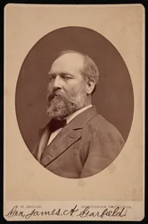 Retrato de James Abram Garfield 1831-1881, junio de 1880