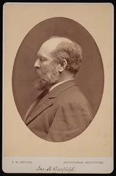 Retrato de James Abram Garfield 1831-1881, junio de 1880