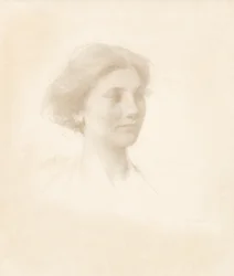 Cabeza de una niña