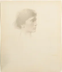 Cabeza de una mujer, 1894 o después