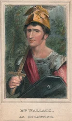 Sr. Wallack, como Rugantino, c. 1820
