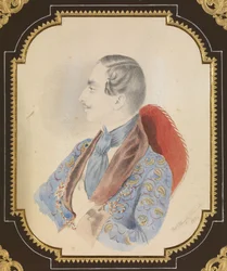 Retrato de Ilya Mikhaylovich Miklashevsky