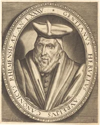 Gentien Hervet, Canónigo de Reims