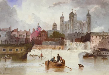 Torre de Londres, c. 1800
