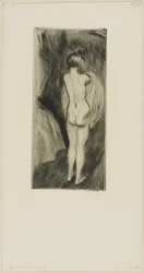 Mujer de pie