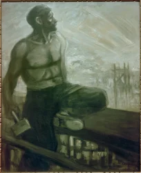 El carpintero sobre el puerto