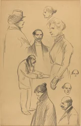 Estudios de Figuras (verso)