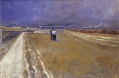 Paseo junto al ferrocarril; Promenade à côté du Chemin de Fer