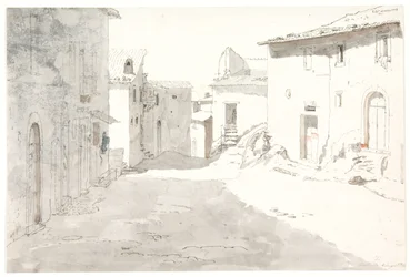 Escena de calle. Civitella