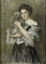 Maria Catherine Josephine Jordan (1866-1948). Esposa del pintor George Hendrik Breitner