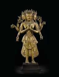 Estatua de Ekadashalokeshvara