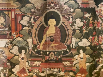 Escenas de la vida del Buda Shakyamuni
