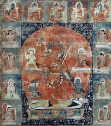 Cultura tibetana: Mandala de Samvara (detalle)