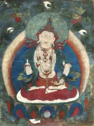 Vajrasattva, principios del siglo XIX