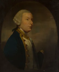 Retrato de Medio Cuerpo del Almirante Robert Duff de Fetteresso