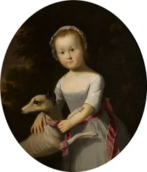 Retrato de Miss Charlotte Bridgeman de niña (1800-1877), c.1805-15 (óleo sobre lienzo)