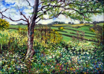 A través de los campos