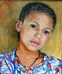 Chica con trenzas, 2008