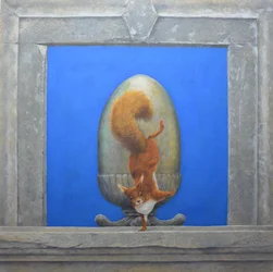 Ardilla roja, Lacrobata