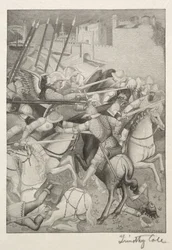 Viejos Maestros Italianos: Batalla de San Efrén contra los Paganos de Cerdeña, 1888-1892