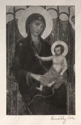 Madonna y Niño, 1885