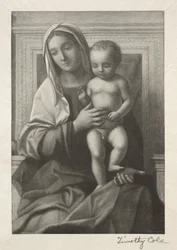 Viejos Maestros Italianos: Madonna y Niño, 1888-1892
