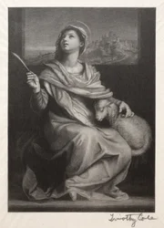 Maestros italianos antiguos: Santa Inés