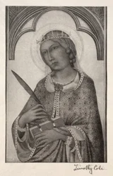 Viejos maestros italianos: Santa Catalina de Alejandría, 1888-1892
