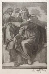Viejos maestros italianos: La Sibila Délfica, 1890