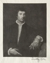 Viejos maestros italianos: El hombre con los guantes, 1887