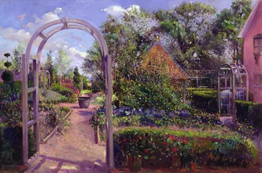En el jardín de hierbas