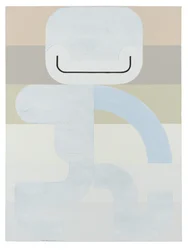 Snow Boy, 2018 (látex y esmalte sobre lienzo)