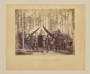 Oficina General de Correos, Ejército del Potomac, Brandy Station, Virginia.