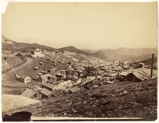 [Gold Hill, West Silver City, Nevada, cordillera Silver Peak]